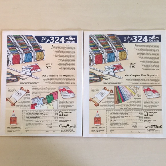 1987-89 Lot of 8 Cross Stitch & Country Crafts Magazines Vintage (Better Homes) - Picture 9 of 9